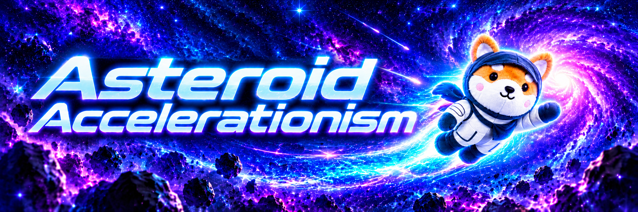 Asteroid Accelerationism banner